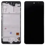 Дисплей для Samsung Galaxy M31s M317F з тачскріном та рамкою (OLED Small LCD)