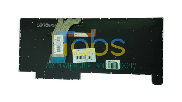 Клавиатура для ноутбука Asus G531GT GL531 G532 G512L, с подсветкой (Light), Black, (No Frame), RU - зображення 1