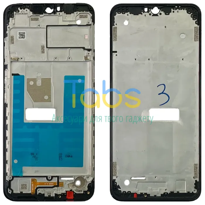 Рамка дисплея Nokia G11, Nokia G21 (чорна) - зображення 1