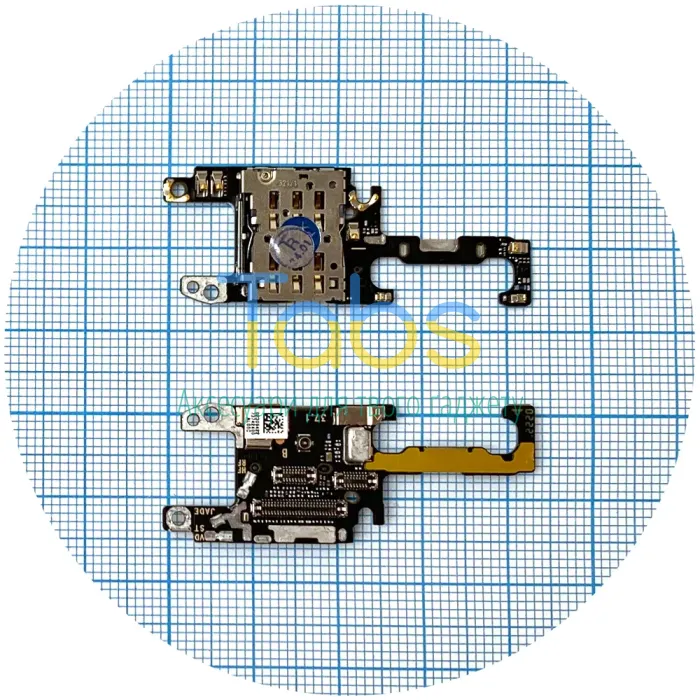 Шлейф Huawei P50 Pro з роз'ємом Sim-карти та мікрофоном - плата Original Quality - зображення 1