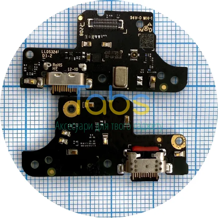 Шлейф Motorola Moto G31 XT2173-3 з роз'ємом зарядки та мікрофоном - нижня плата Original Quality - зображення 1