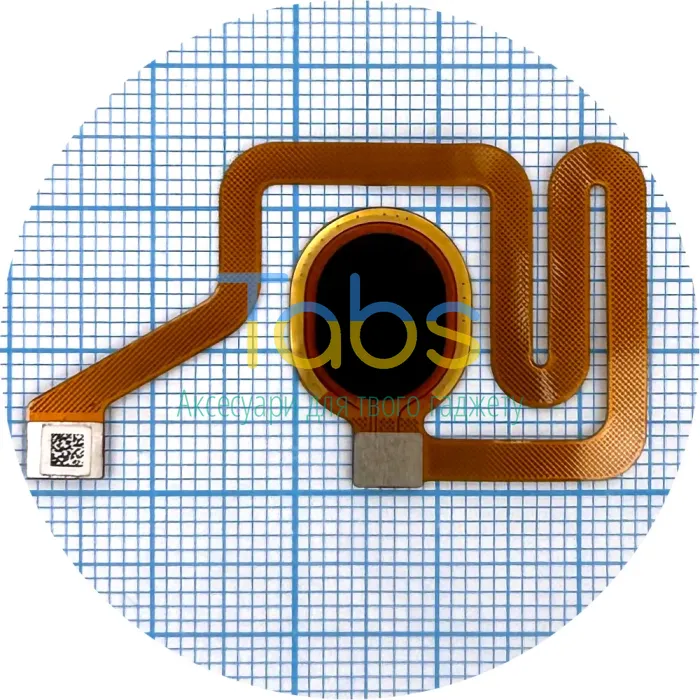 Шлейф ZTE Blade A7s 2020 A7020 зі сканером відбитка пальця (чорний) - зображення 1