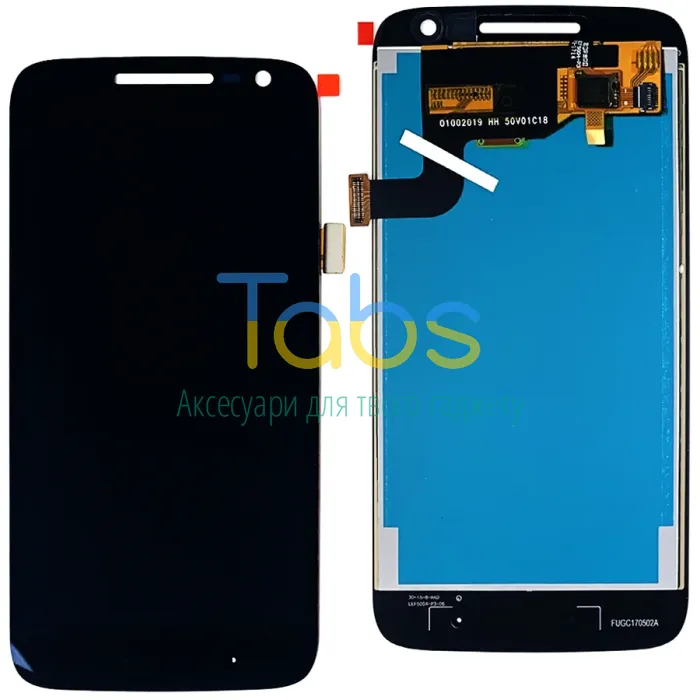 Дисплей для Motorola Moto G4 Play XT1600 XT1601 XT1602 з тачскріном Розпродаж (чорний) - зображення 1