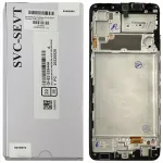 Дисплей для Samsung Galaxy A22 4G A225F з тачскріном (оригінал 100% Service Pack з рамкою)