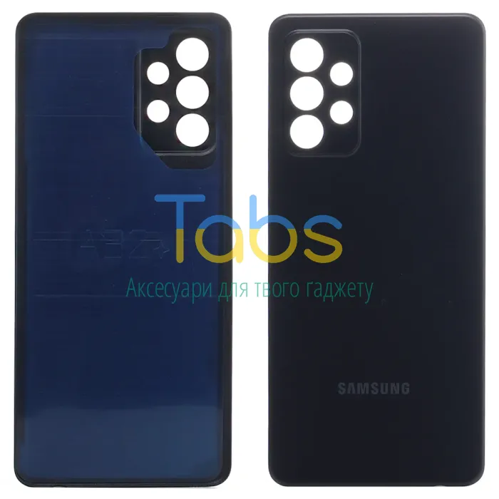 Задня кришка для Samsung Galaxy A52 A525F (чорна ) Original Quality - изображение 1