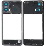 Рамка корпусу Motorola Moto G24 Power (синя зі склом камери)