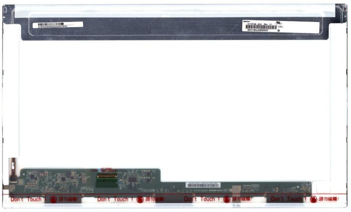 Матриця для ноутбука 17,3", Normal (стандарт), 30 pin eDP (знизу зліва), 1600x900, Світлодіодна (LED), без кріплень, глянсова, Chi Mei (CMO), N173FGE-E23