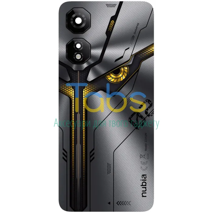Задня кришка для ZTE Nubia Neo 2 5G (сіра оригінал OEM зі склом камери) - зображення 2