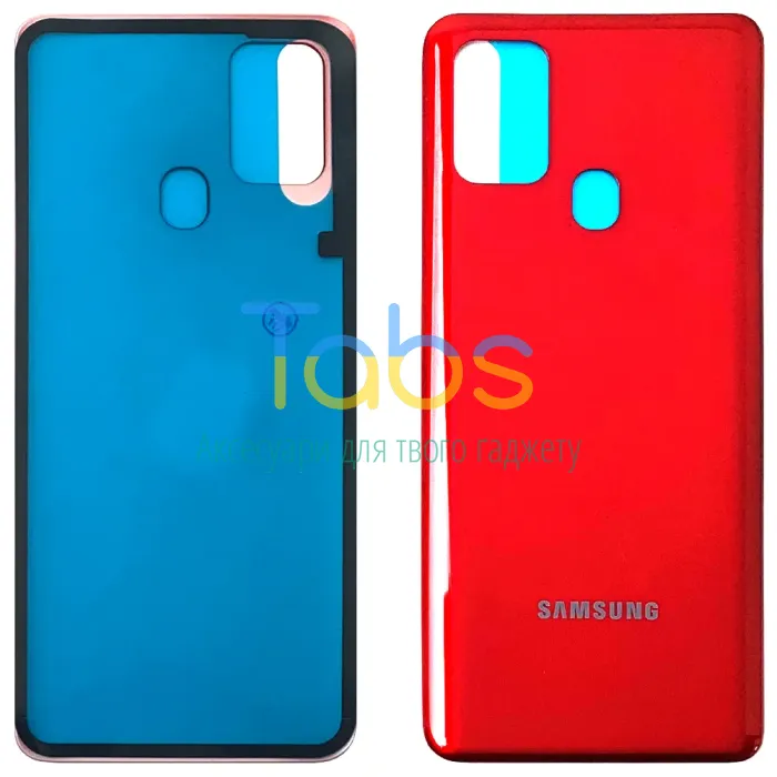 Задняя крышка для Samsung Galaxy A21s A217F (червона) Original Quality - изображение 1