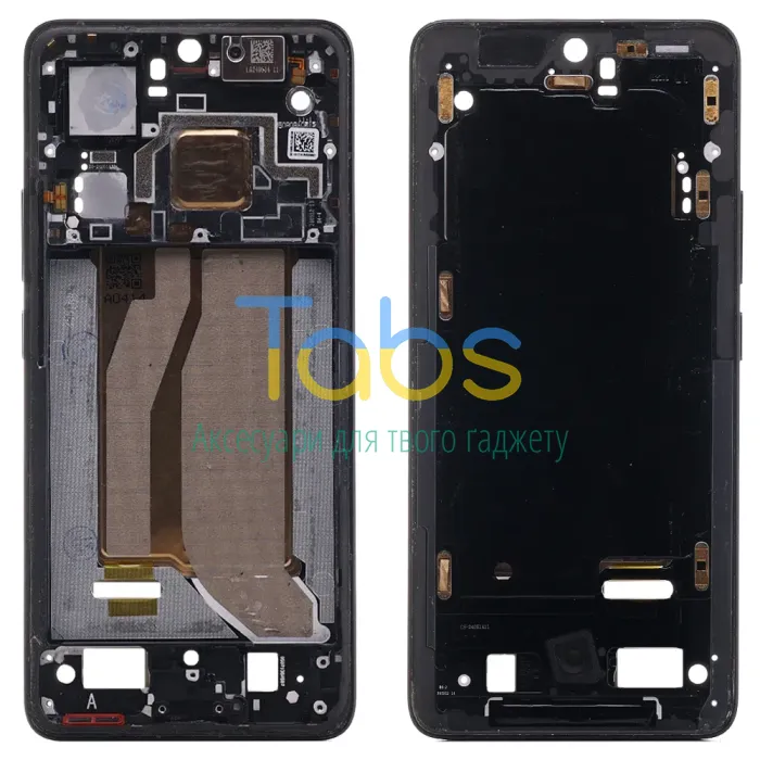 Рамка дисплея Xiaomi 14T Pro (чорна оригінал 100% розбирання) - зображення 1