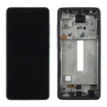 Дисплей для Samsung Galaxy A52 A526 A525 A528 з тачскріном (оригінал 100% із чорною рамкою)
