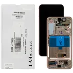 Дисплей для Samsung Galaxy S22 5G S901B з тачскріном (оригінал 100% з рожевою рамкою)