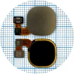 Шлейф Tecno Spark Go 2023 BF7n із сканером відбитка пальця (чорний) Original Quality