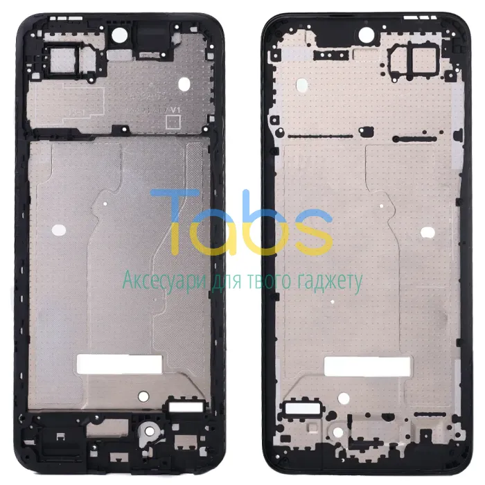 Рамка дисплея Infinix Smart 9 X6532 (чорна без сіточки динаміка) - зображення 1