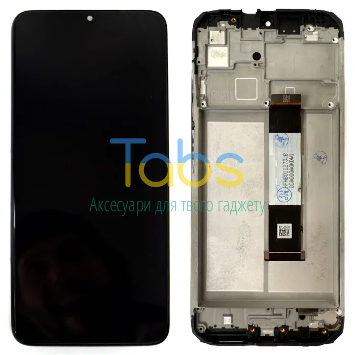 Дисплей для Xiaomi Redmi 9T, Poco M3 з тачскріном (оригінал OEM з рамкою) - зображення 1