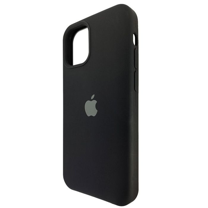 Чохол Copy Silicone Case iPhone 12 Mini Чорний (18)
