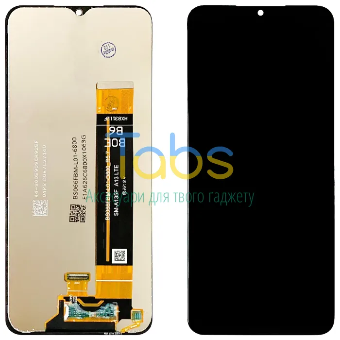 Дисплей для Samsung Galaxy A13 4G A135F, A23 A235 A23 5G A236B, M13 M135F, M23 5G M236B, M33 5G M336B з тачскріном (SM-A135F BS066FBM-L01-D800-R5.7 ) Original Quality - зображення 1