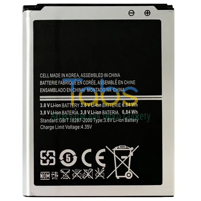 Акумулятор для Samsung B150AE i8260 Galaxy Core G350 G350E G3500 G3502 G3508 G3509, 1800 mAh Original Quality - зображення 1