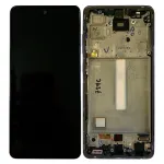 Дисплей для Samsung Galaxy A52 A526 A525 A528 з тачскріном (оригінал 100% у фіолетовій рамці)