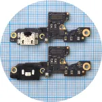 Шлейф Xiaomi Redmi 7 m1810f6lg з роз'ємом зарядки та мікрофоном Оригінал Китай - нижня плата