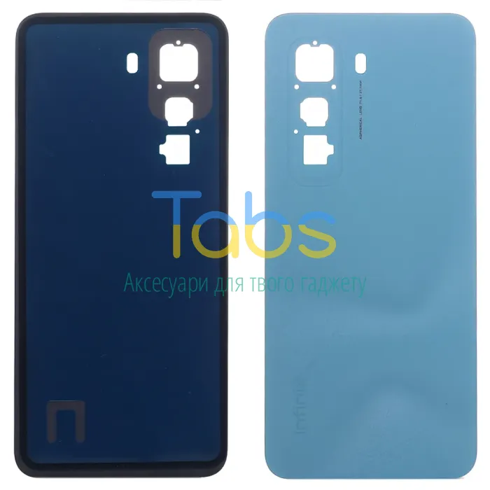 Задня кришка для Infinix Hot 50 Pro X6881 (блакитна ) Original Quality - зображення 1