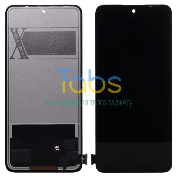 Дисплей для Xiaomi Redmi Note 14 4G (версия European 161 мм) з тачскріном (IN-CELL) - зображення 1