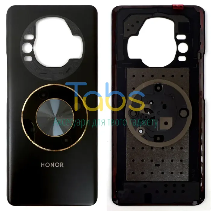 Задня кришка для Honor Magic 6 Lite ALI-NX3 (чорна Original New зі склом камери) - зображення 1