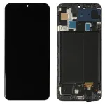 Дисплей для Samsung Galaxy A50 2019 A505F з тачскріном (OLED Big LCD з рамкою)