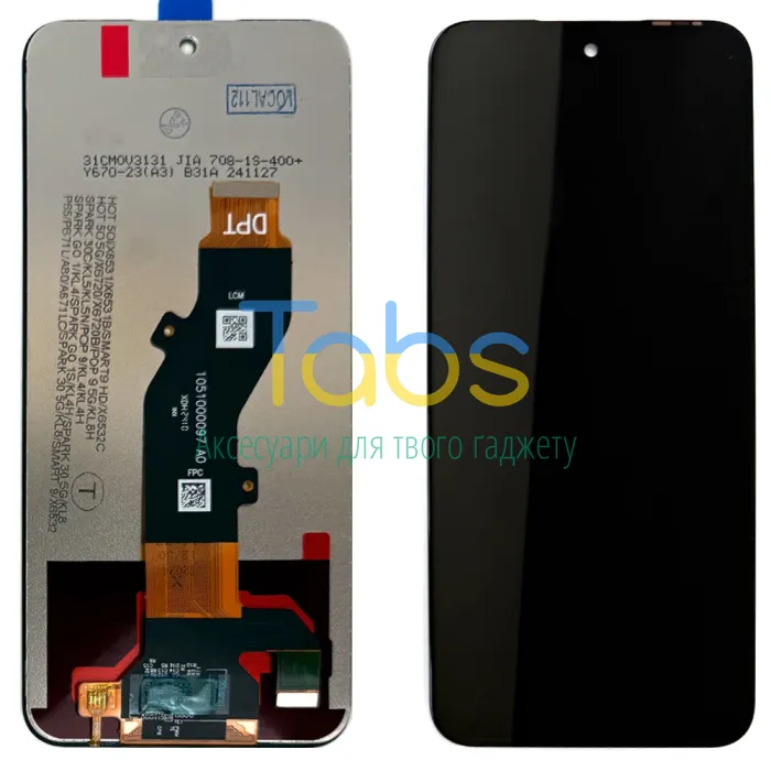 Дисплей для Tecno Spark 30C, Spark Go 1 1S, Pop 9 4G з тачскріном Original PRC - зображення 1