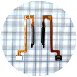 Шлейф Xiaomi Redmi Note 12 5G з кнопкою включення та сканером відбитка пальця (чорний) Original Quality