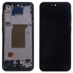 Дисплей для Samsung Galaxy A35 5G A356E + тачскрин з рамкою (чорний OLED Small Glass)