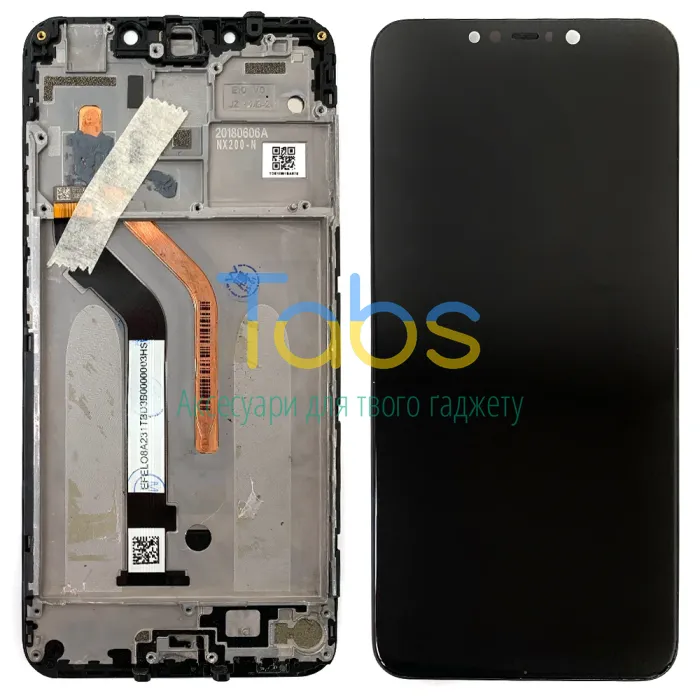 Дисплей для Xiaomi Pocophone F1 M1805E10A з тачскріном (оригінал OEM з рамкою) - зображення 1