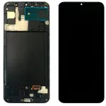 Дисплей для Samsung Galaxy A30s 2019 A307F з тачскріном (OLED Big LCD з рамкою)