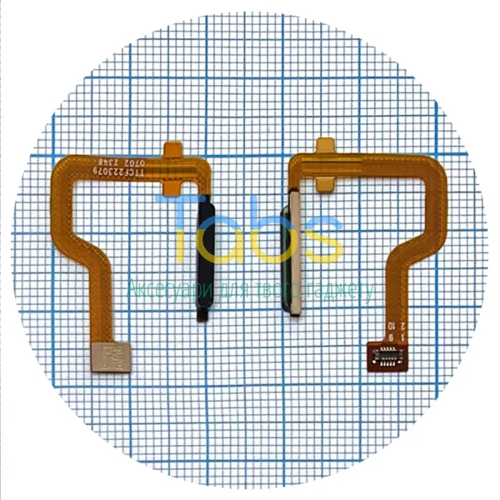 Шлейф для Motorola Moto G32 XT2235 із сканером відбитка пальцa ( сірий) High Quality - зображення 1