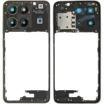 Рамка корпусу Motorola Moto G15 Power XT2521-5, Moto G15 XT2521-3 (зелена зі склом камери)