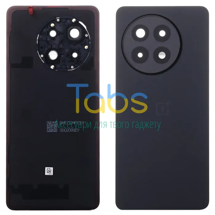 Задня кришка для OnePlus Ace 5, 13R (чорна Original New зі склом камери) - зображення 1