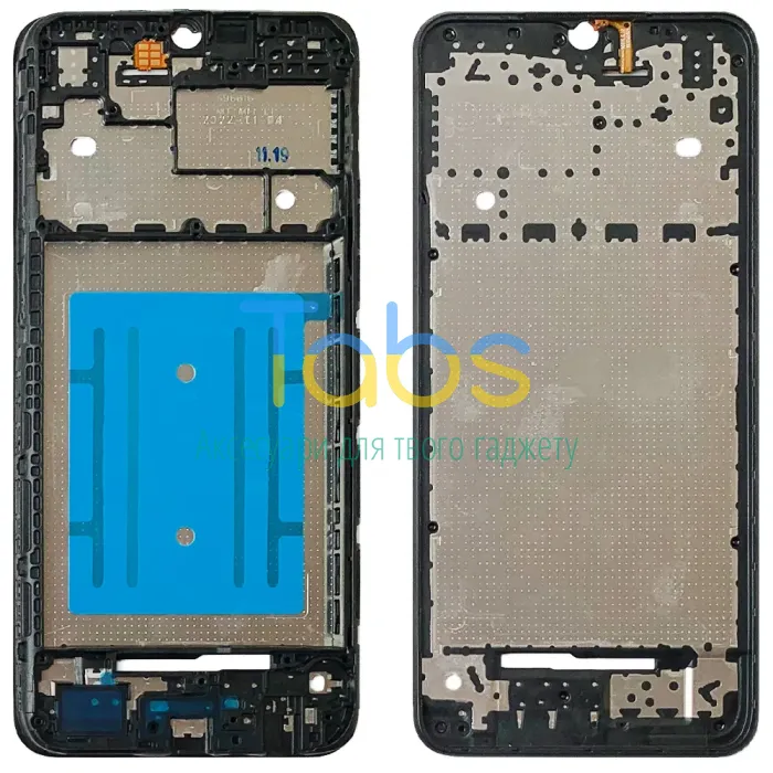 Рамка дисплея Samsung Galaxy A04 A045F (чорна) - зображення 1