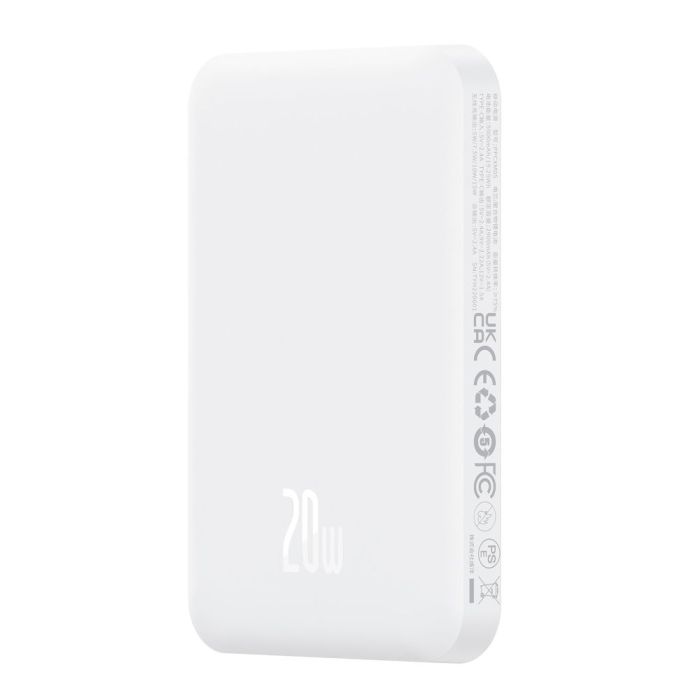 Універсальна Мобільна Батарея Power Bank Baseus Magnetic Mini Wireless Fast Charge 20W 5000 mAh (P10022107xxx-xx)