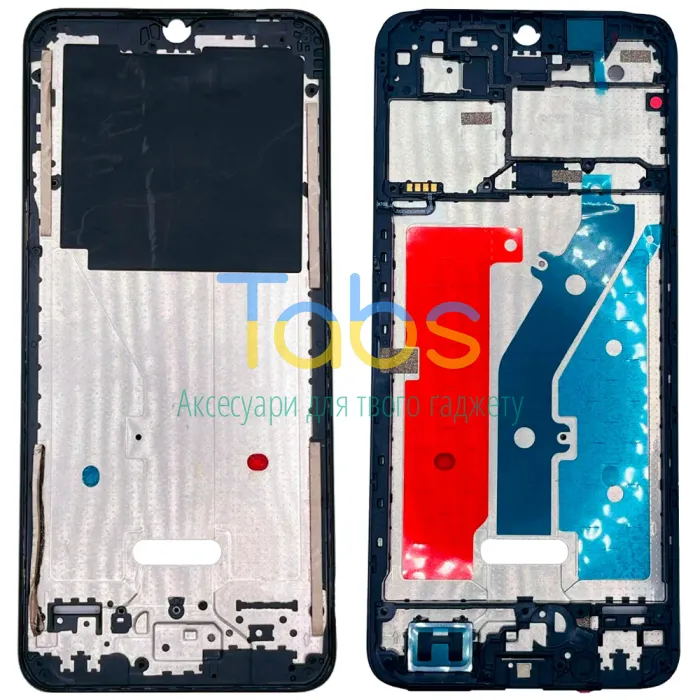 Рамка дисплея ZTE Blade A34 A54 (чорна) - зображення 1