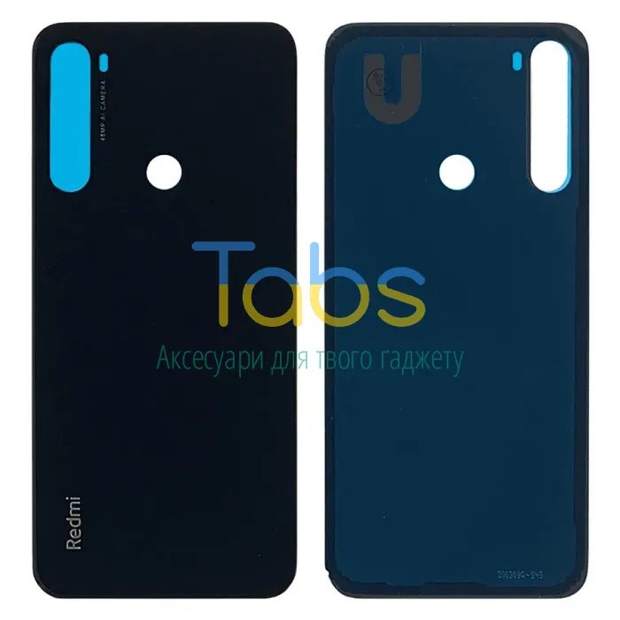 Задня кришка для Xiaomi Redmi Note 8 M1908C3JH (чорна) Original Quality - зображення 1