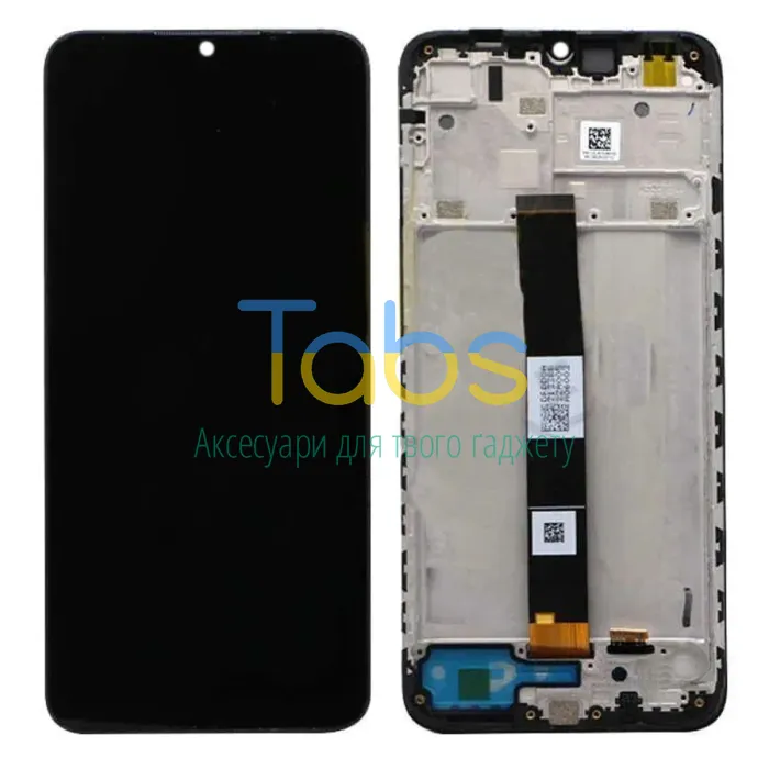 Дисплей для Xiaomi Redmi 9A, Redmi 9C Redmi 10A з тачскріном ( з рамкою) Original Quality - зображення 1