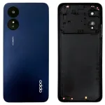 Задня кришка для Oppo A17 CPH2477 (синя  зі склом камери) Original Quality