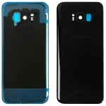 Задня кришка для Samsung Galaxy S8 Plus G955F (чорна  зі склом камери) Original Quality