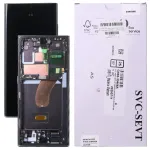 Дисплей для Samsung Galaxy S23 Ultra 5G S918 з тачскріном (оригінал OEM SP з Phantom Black рамкою)