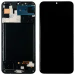 Дисплей для Samsung Galaxy A30s 2019 A307F з тачскріном (IN-CELL з рамкою)