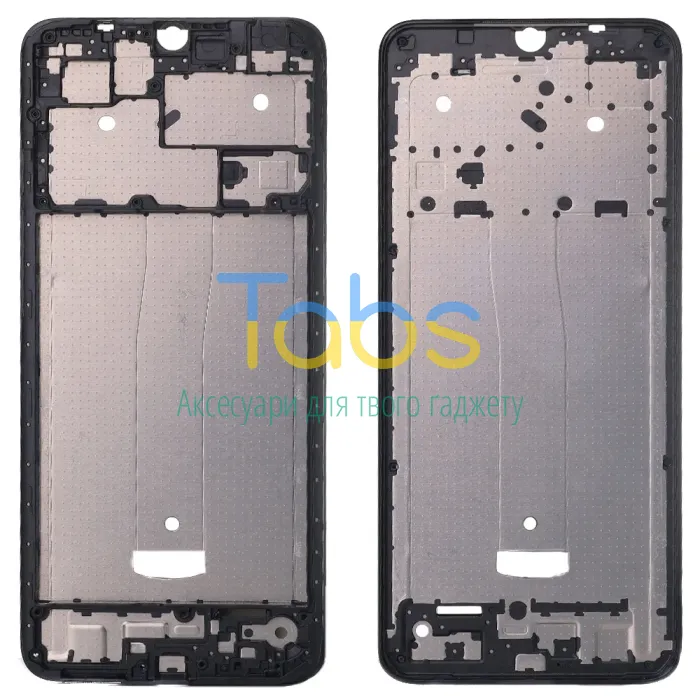 Рамка дисплея Xiaomi Redmi 12C, Poco C55 (чорна) - зображення 1