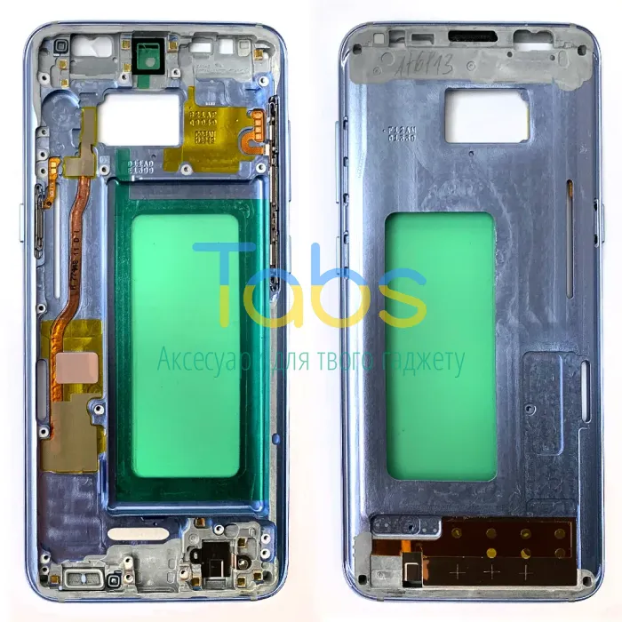 Рамка дисплея Samsung Galaxy S8 (блакитна ) Original Quality - зображення 1