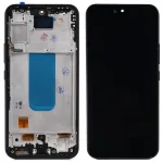 Дисплей для Samsung Galaxy A54 A546 з тачскріном (OLED Small Glass із чорною рамкою)