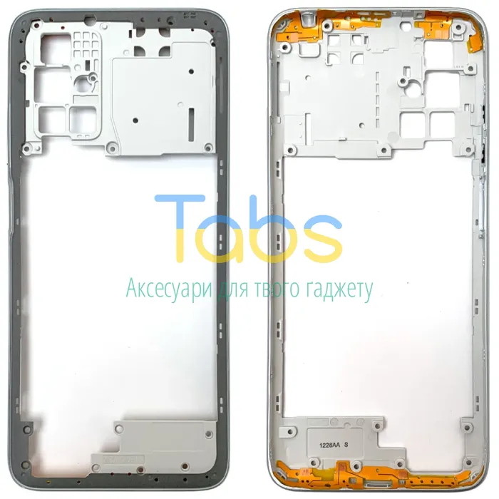 Рамка корпусу Xiaomi Redmi 10, Redmi 10 2022 (срібляста) - зображення 1