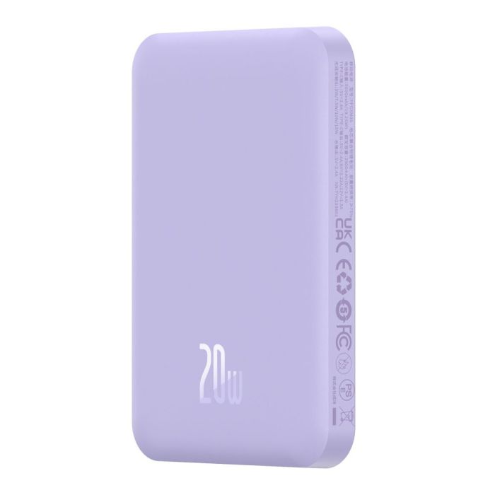 Універсальна Мобільна Батарея Power Bank Baseus Magnetic Mini Wireless Fast Charge 20W 5000 mAh (P10022107xxx-xx)